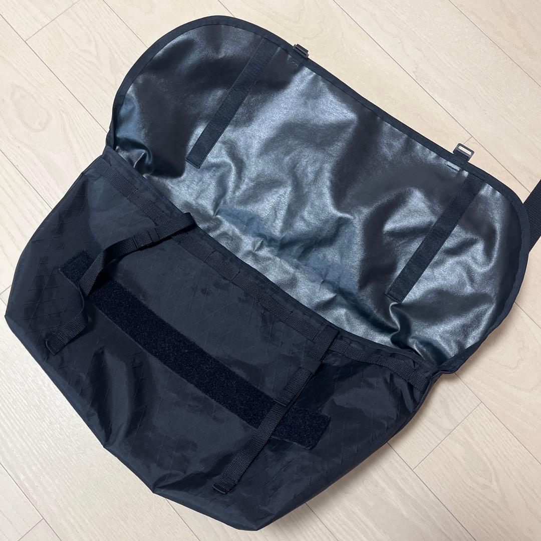 ブルーラグ　メッセンジャーバッグ　カスタムオーダー　x-pac オールブラック