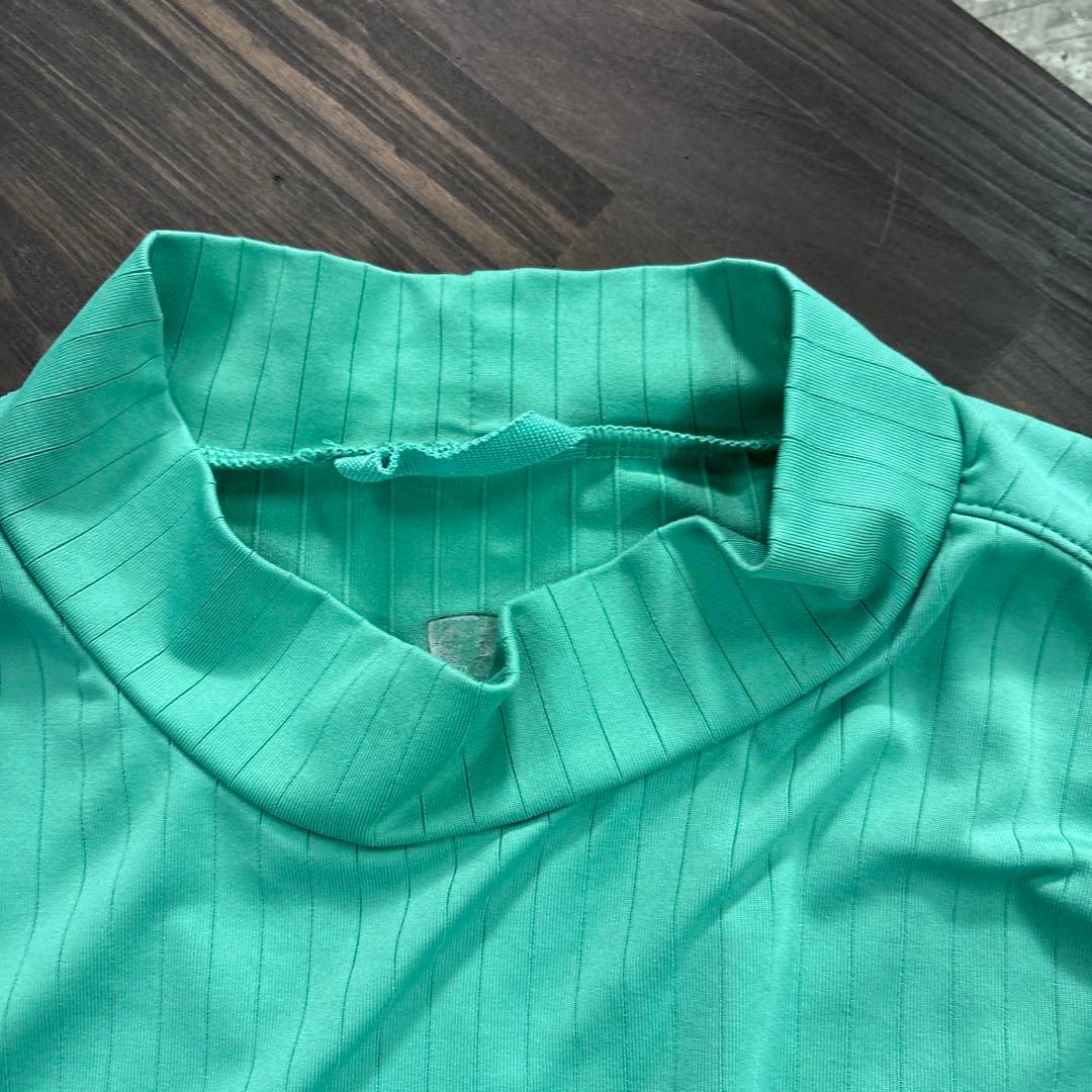 8SM1 NIKE GOLF ゲームシャツ　グリーン　L スポーツ　古着