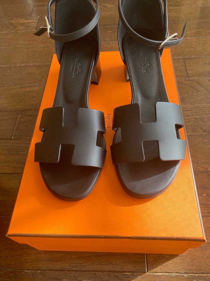 エルメス　サンダル 《アンサン》 50 中ヒール