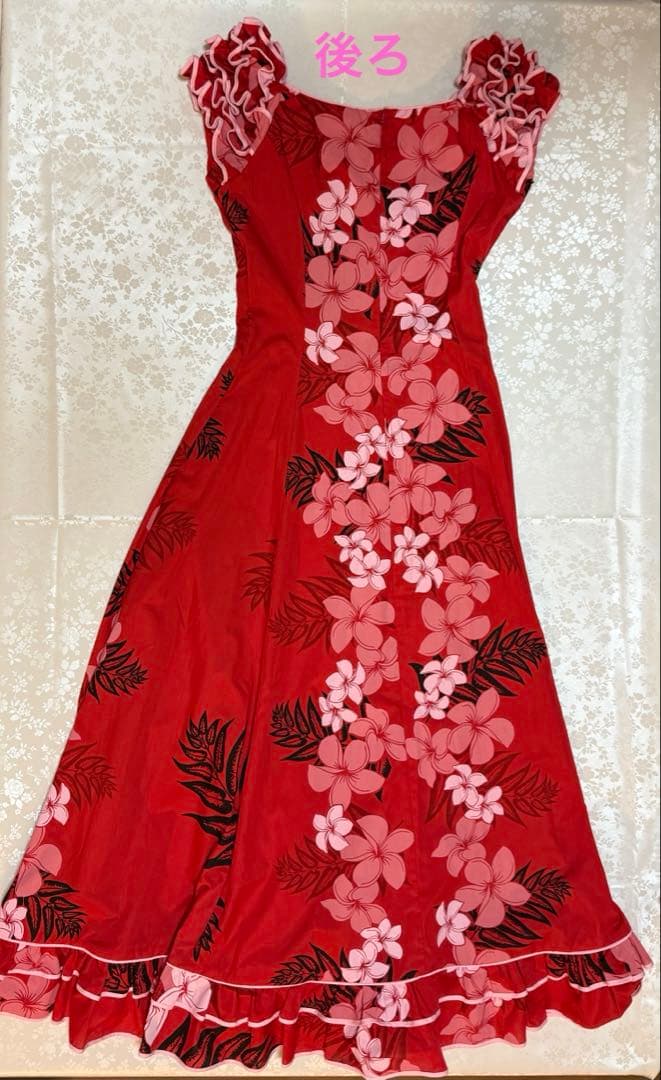 Hura＆Hawaiian Club Seed ꕤ︎︎フラダンス ドレス 赤ꕤ︎︎