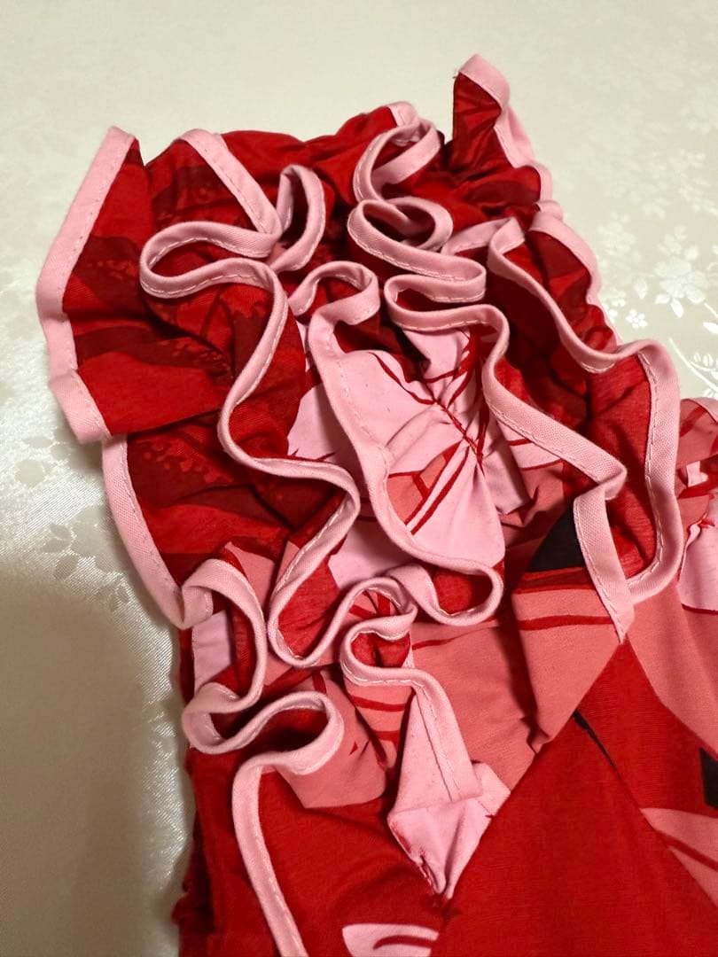 Hura＆Hawaiian Club Seed ꕤ︎︎フラダンス ドレス 赤ꕤ︎︎