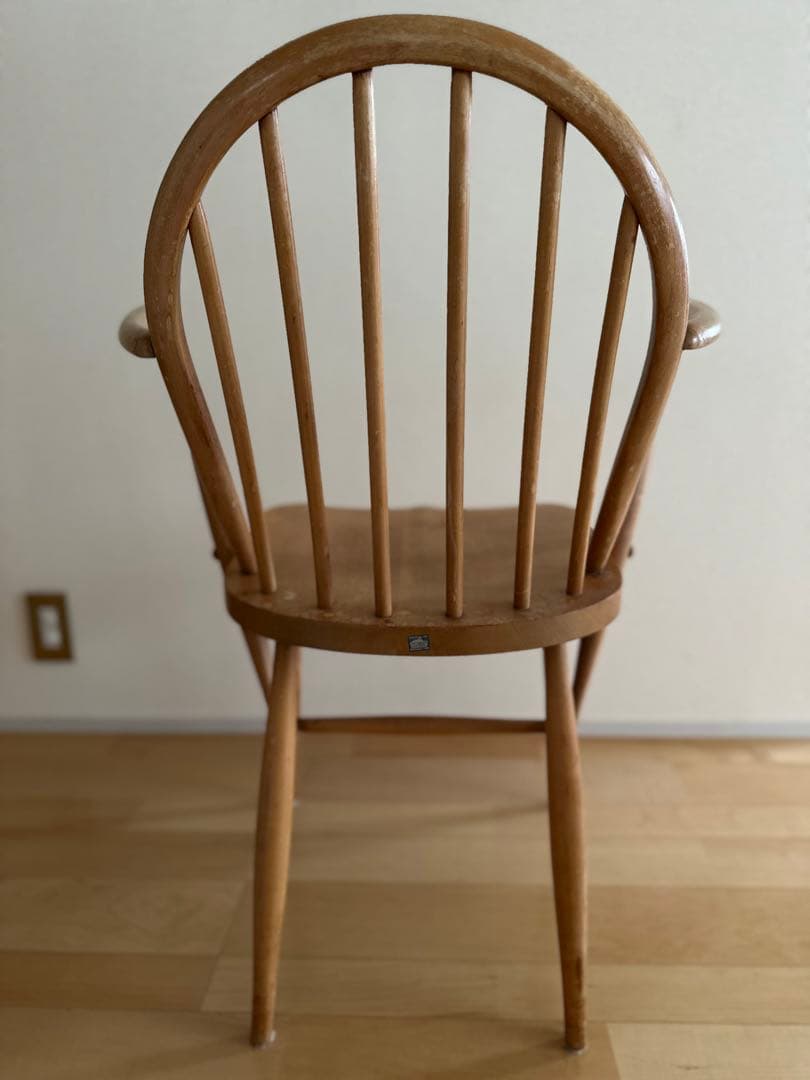 fiat lux イギリスアンティークercolフープバックアームチェア