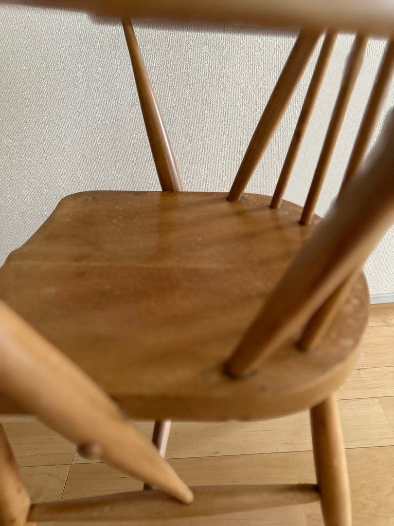 fiat lux イギリスアンティークercolフープバックアームチェア