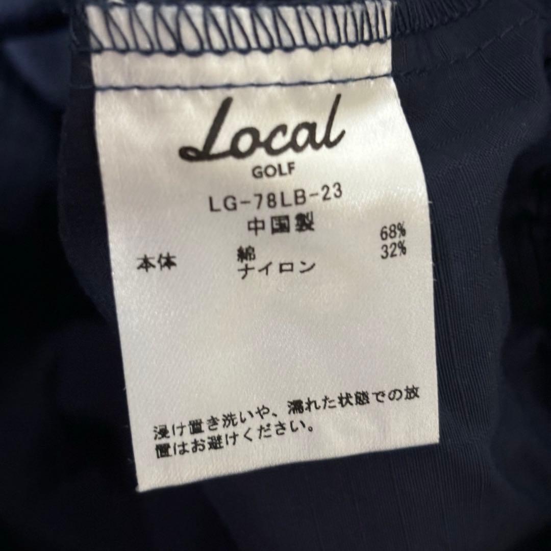 local golf セットアップ　ゴルフ　ナイロン　刺繍　M