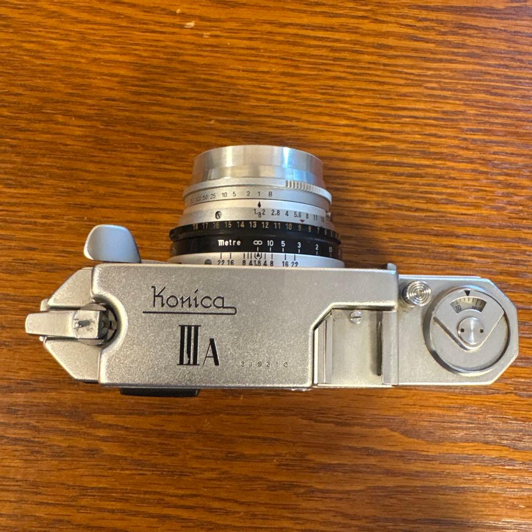 Konica III A フィルムカメラ Hexanonレンズ付き