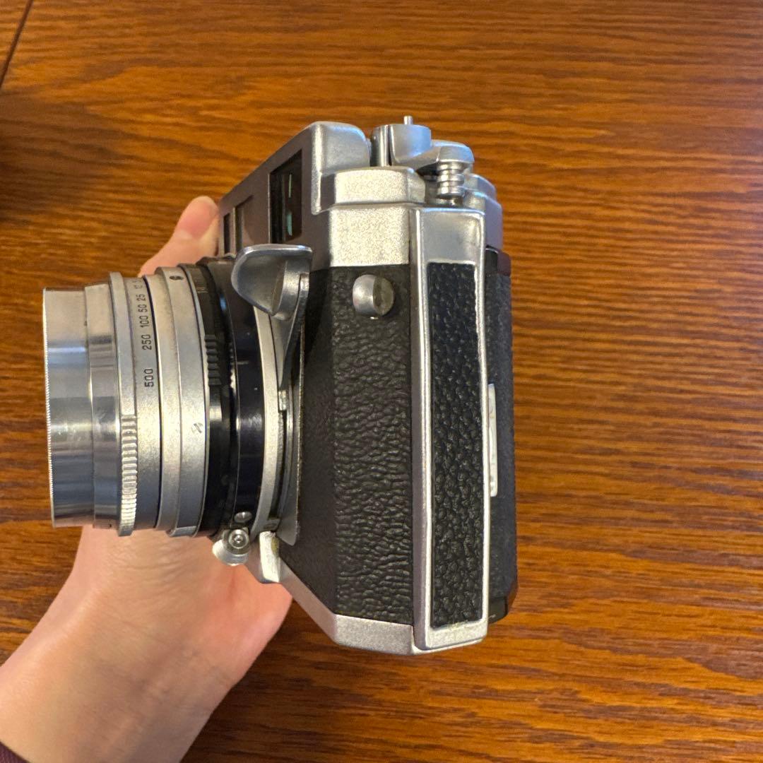 Konica III A フィルムカメラ Hexanonレンズ付き