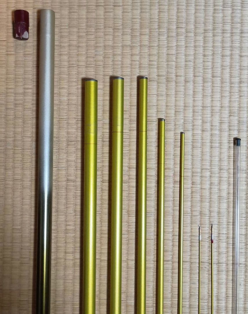 Daiwa鮎竿 AVANCER multilength75←80 替穂先,袋付