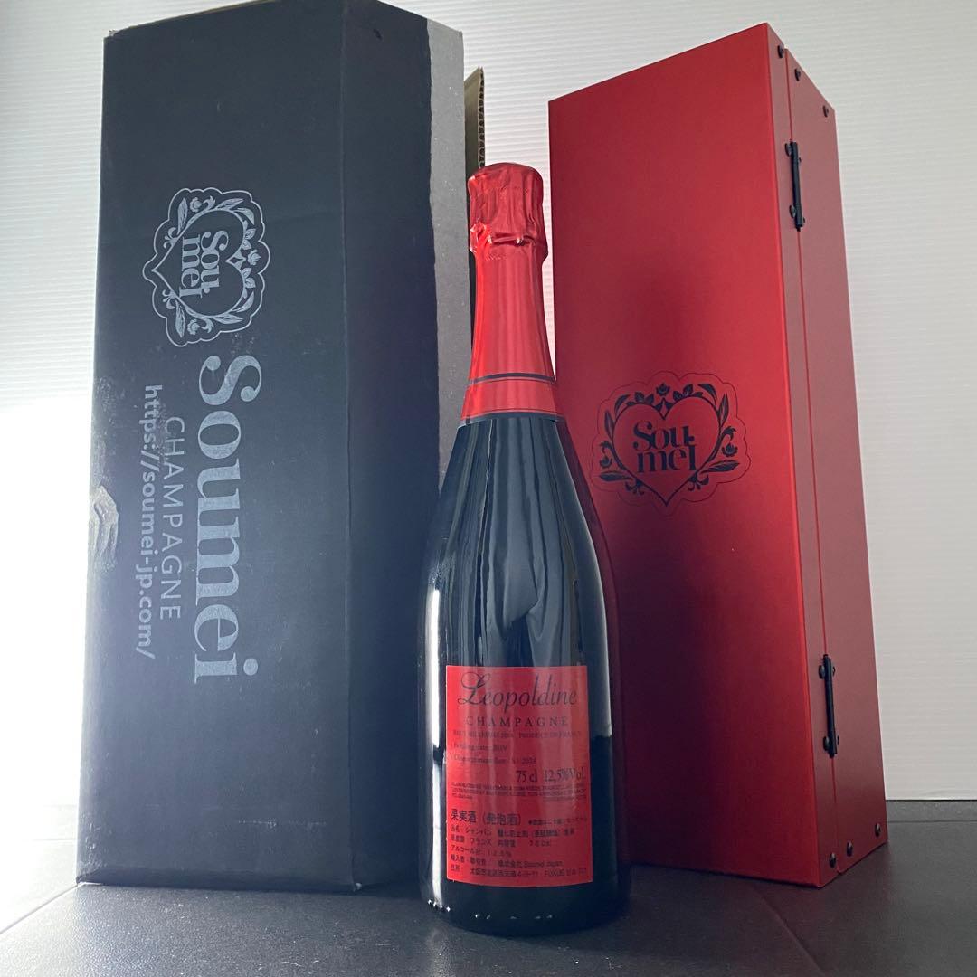 ソウメイ　レッド　ミレジメ　シャンパン　ケース