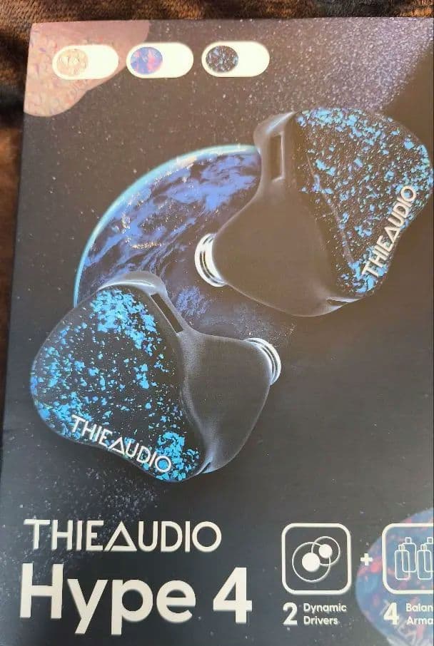 値下げ美品 THIEAUDIO HYPE4 有線イヤホン ハイブリッド型