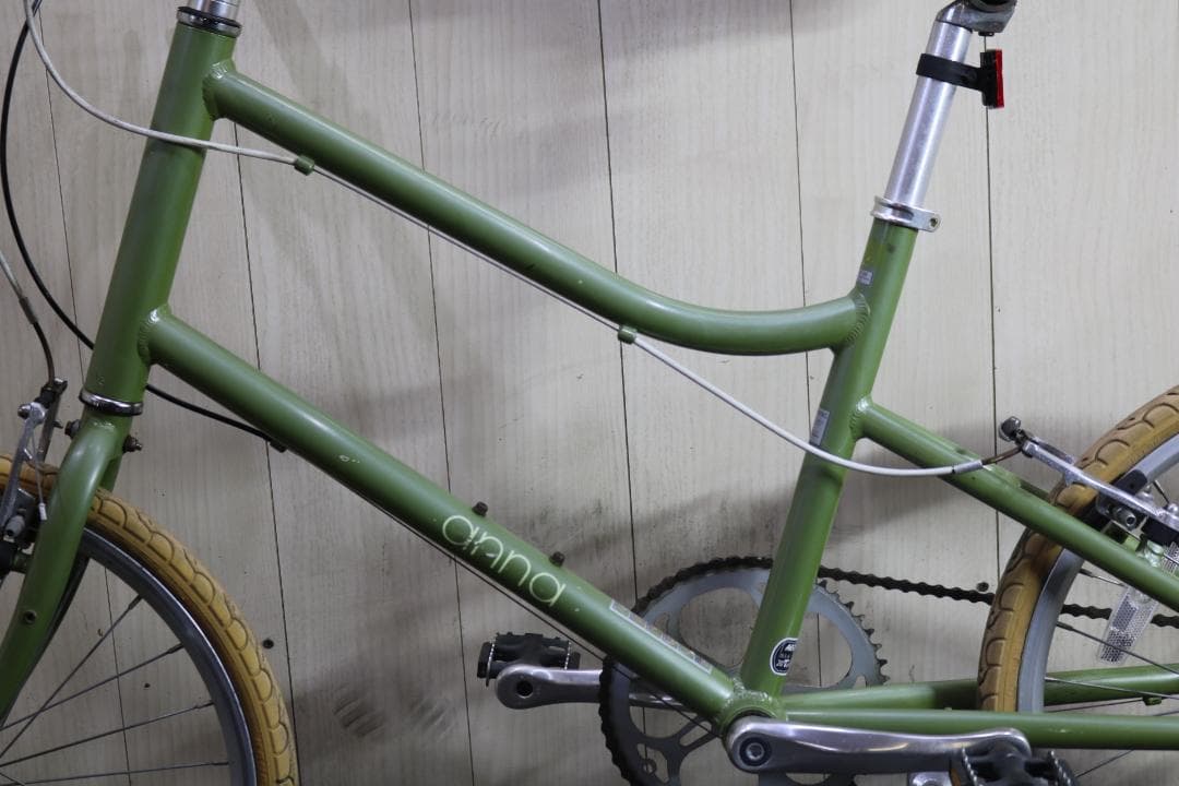ANNAアンナ クリーム 20インチ7速 アルミ 380mm minivelo