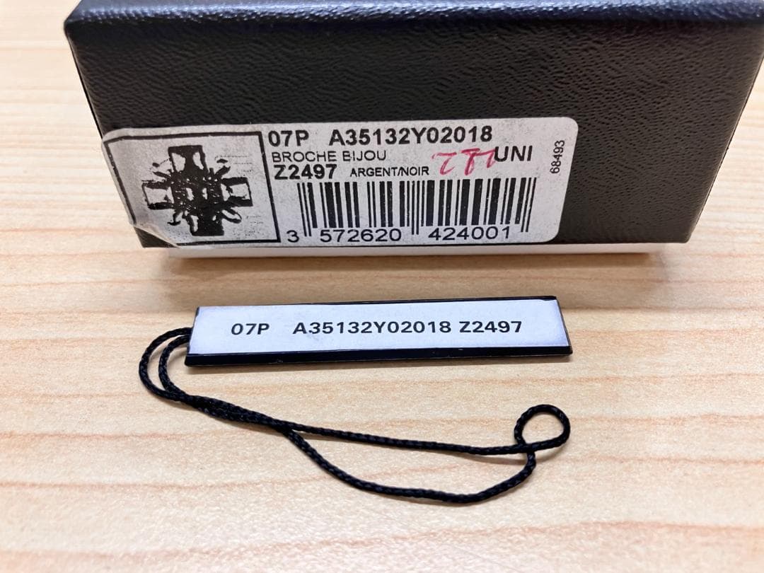 K*Y様 2007PCHANEL クロス型ブローチ A35132Y02018