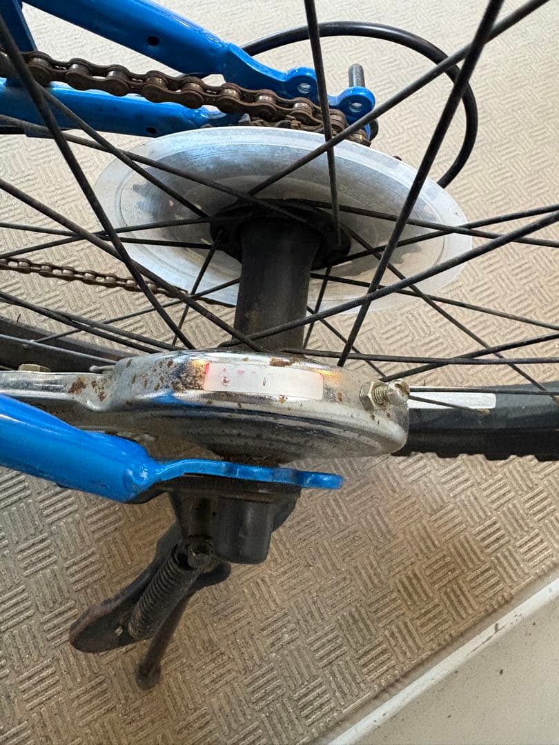 自転車 ブルー　20インチ 直接引取希望