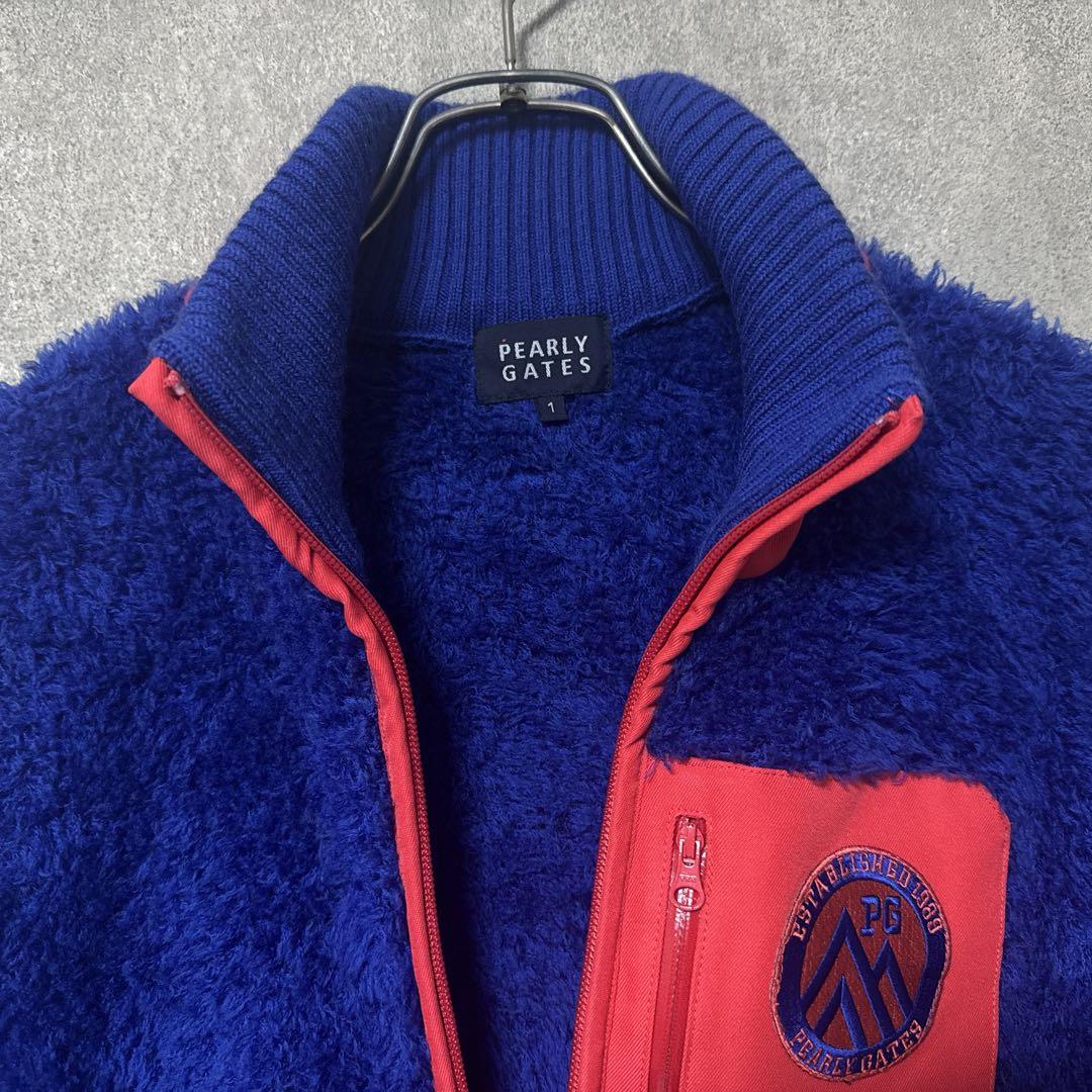 Pearly Gates パーリーゲイツ フリース ボア フルジップ ジャケット
