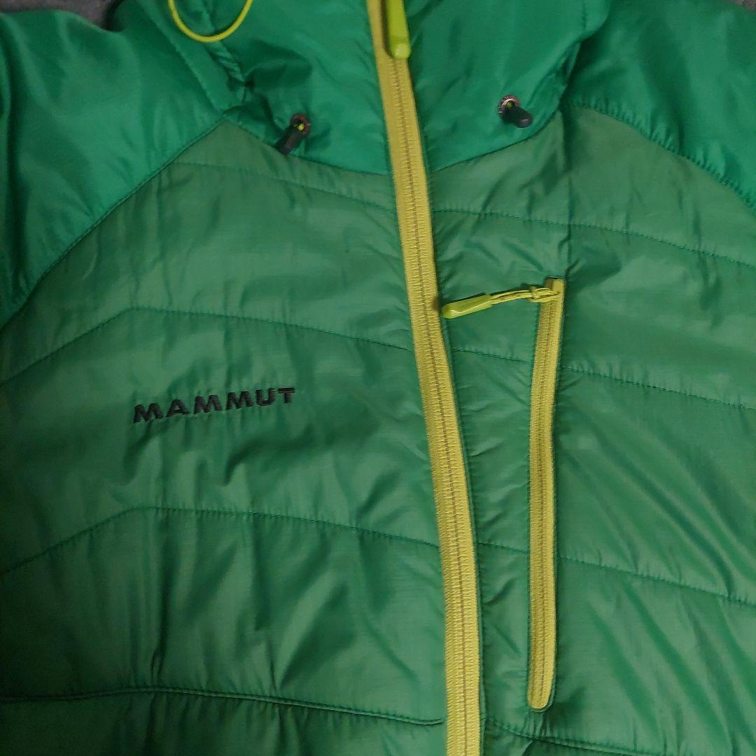MAMMUT マムート ライムプロジャケット パフジャケット フード付き