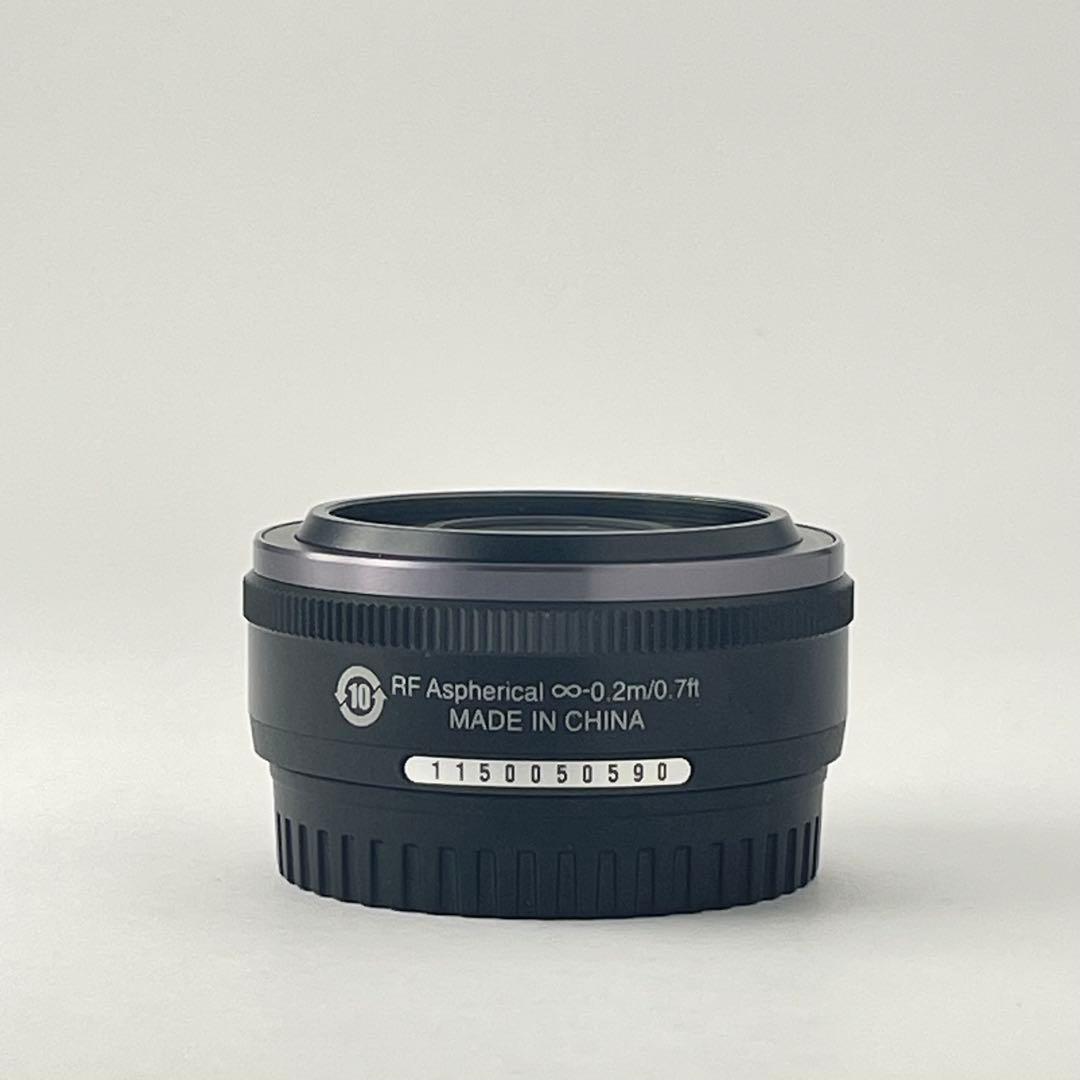 【美品・返品保証】Nikon1 10mm F2.8 ブラック 単焦点広角レンズ