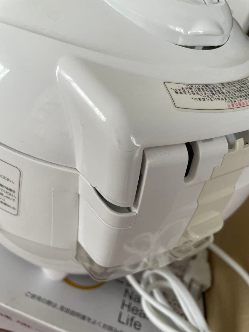 なでしこ健康生活6合炊酵素 玄米炊飯器 取説、冊子、レシピ集、箱あり