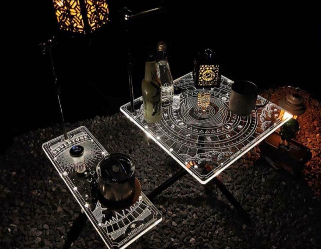 スノーピーク  peak IGT アクリル天板　三脚可能　収納付き　2枚