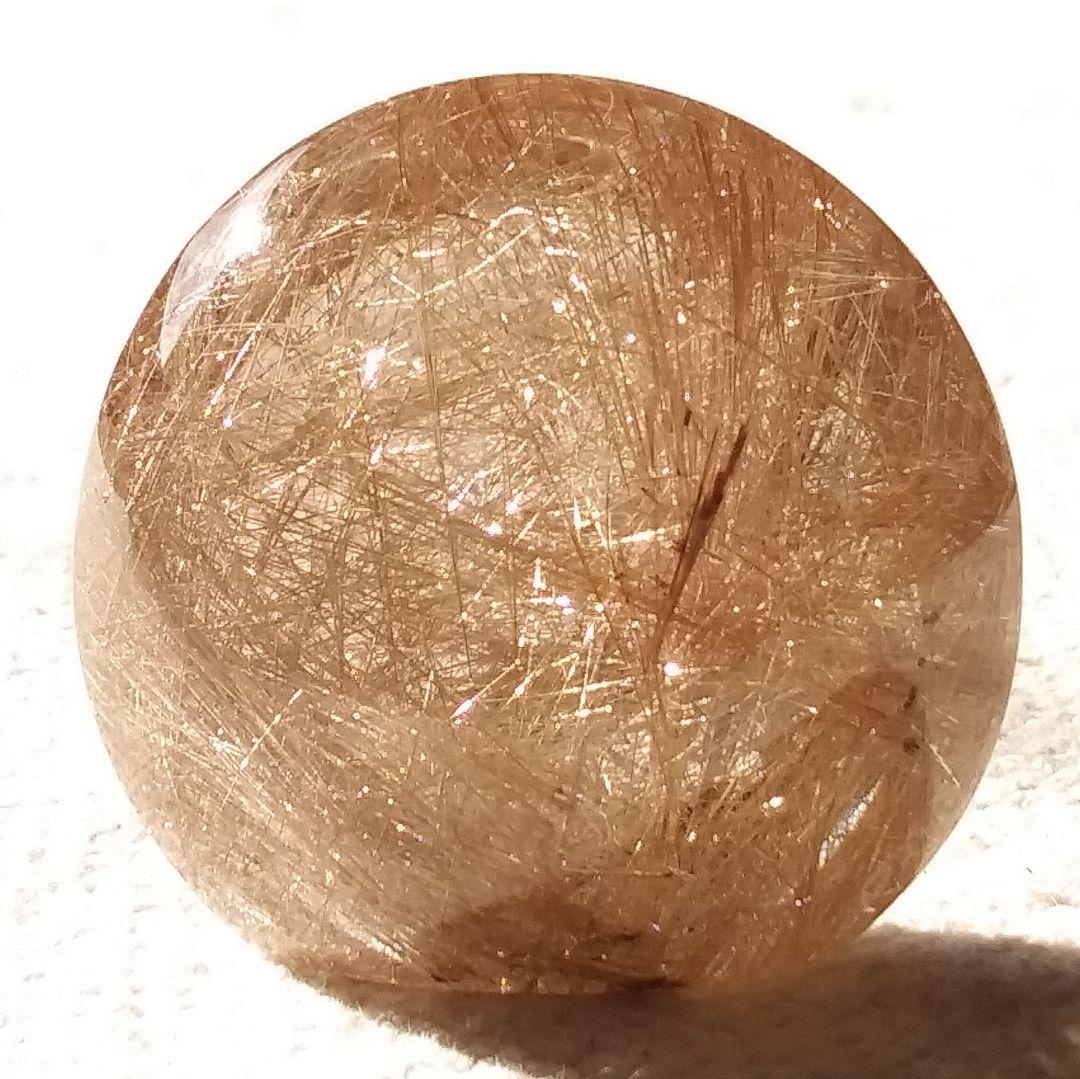 *金の綿毛* ルチルクォーツ ポリッシュ