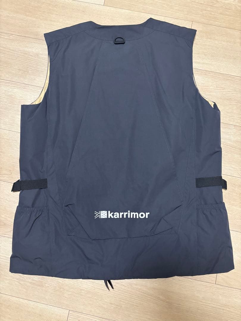カリマー キャンプ インサレーション ベスト　Mサイズ　ブラック