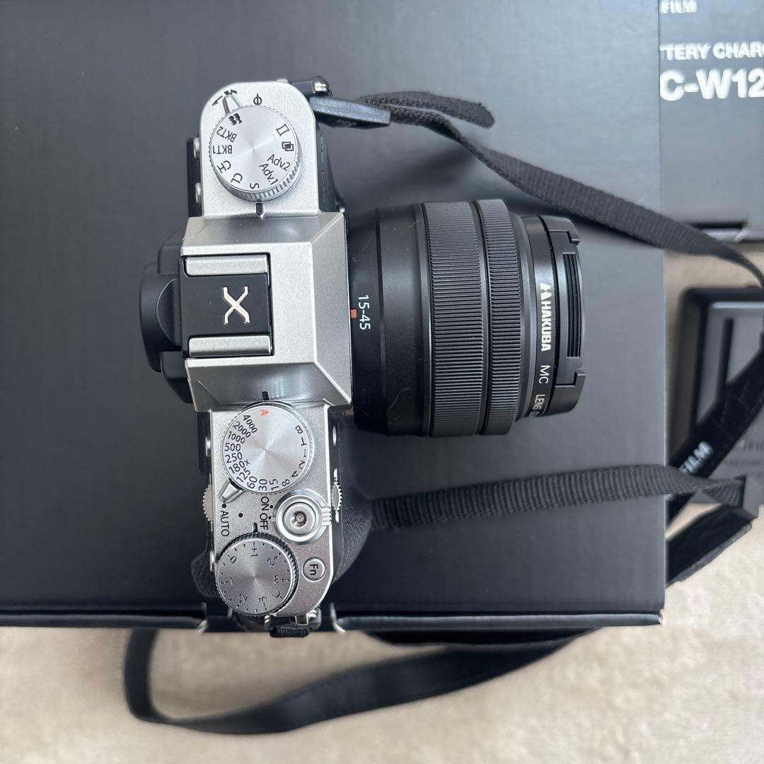 富士フィルムXT30II XC15-45mm レンズ　バッテリーチャージャー付き
