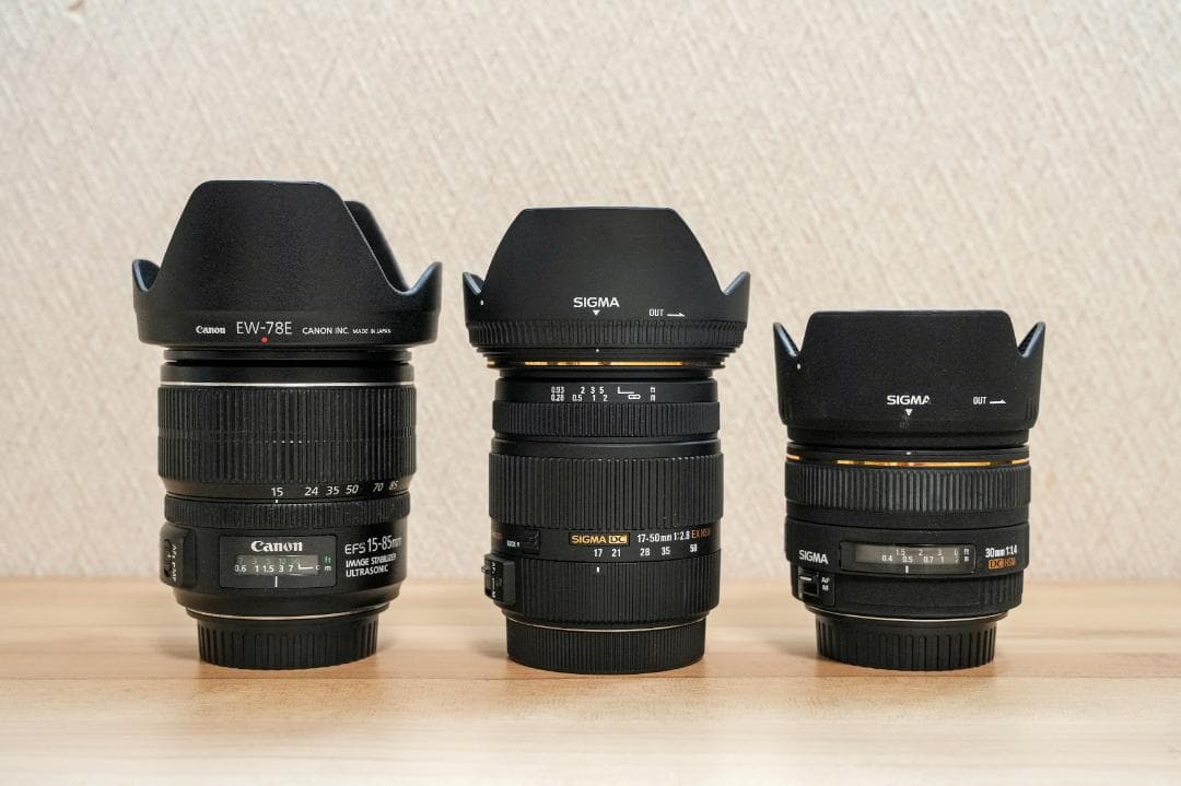 キヤノン Canon EOS 7D & レンズ3本 おまけ付