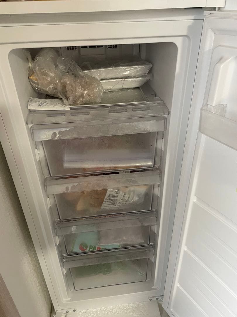 【柳川屋】SHARP冷凍庫 FJ-HF13H-W 126L 2022年製