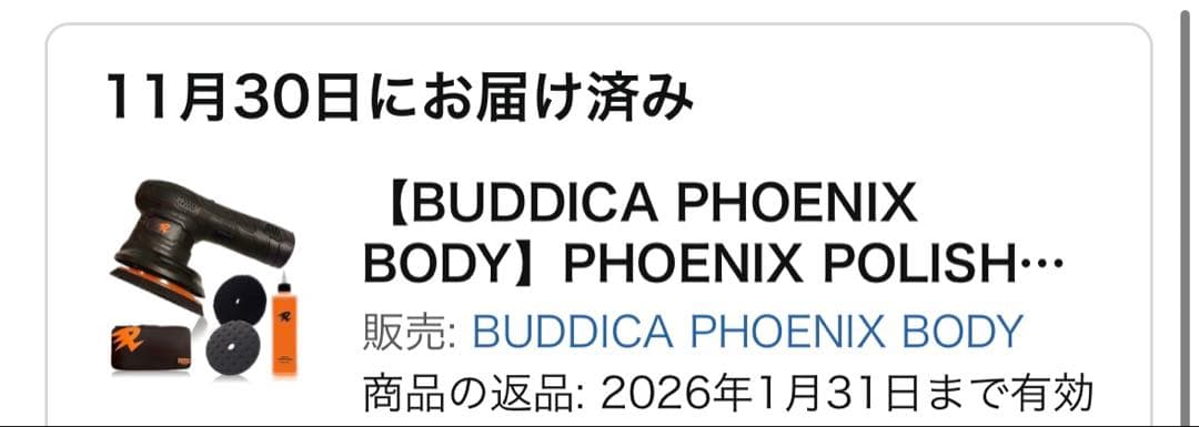 BUDDICA PHOENIX BODY バディカフェニックスポリッシャー