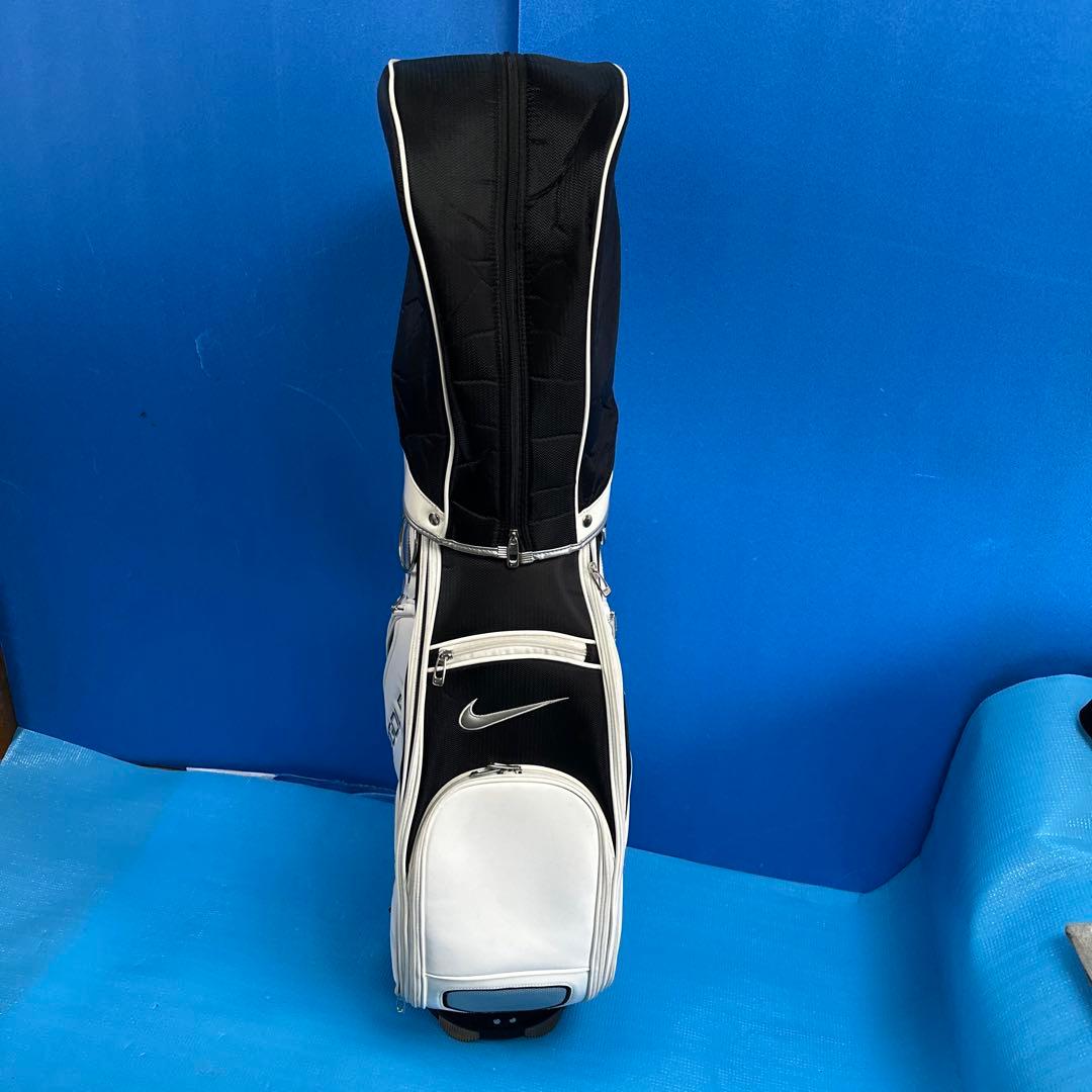 NIKE GOLF キャディバッグ ホワイト/ブラック極上美品！