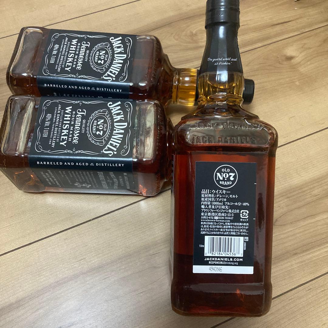 ☆Jack Daniel☆ジャックダニエル 1000ml × 3本☆セット☆