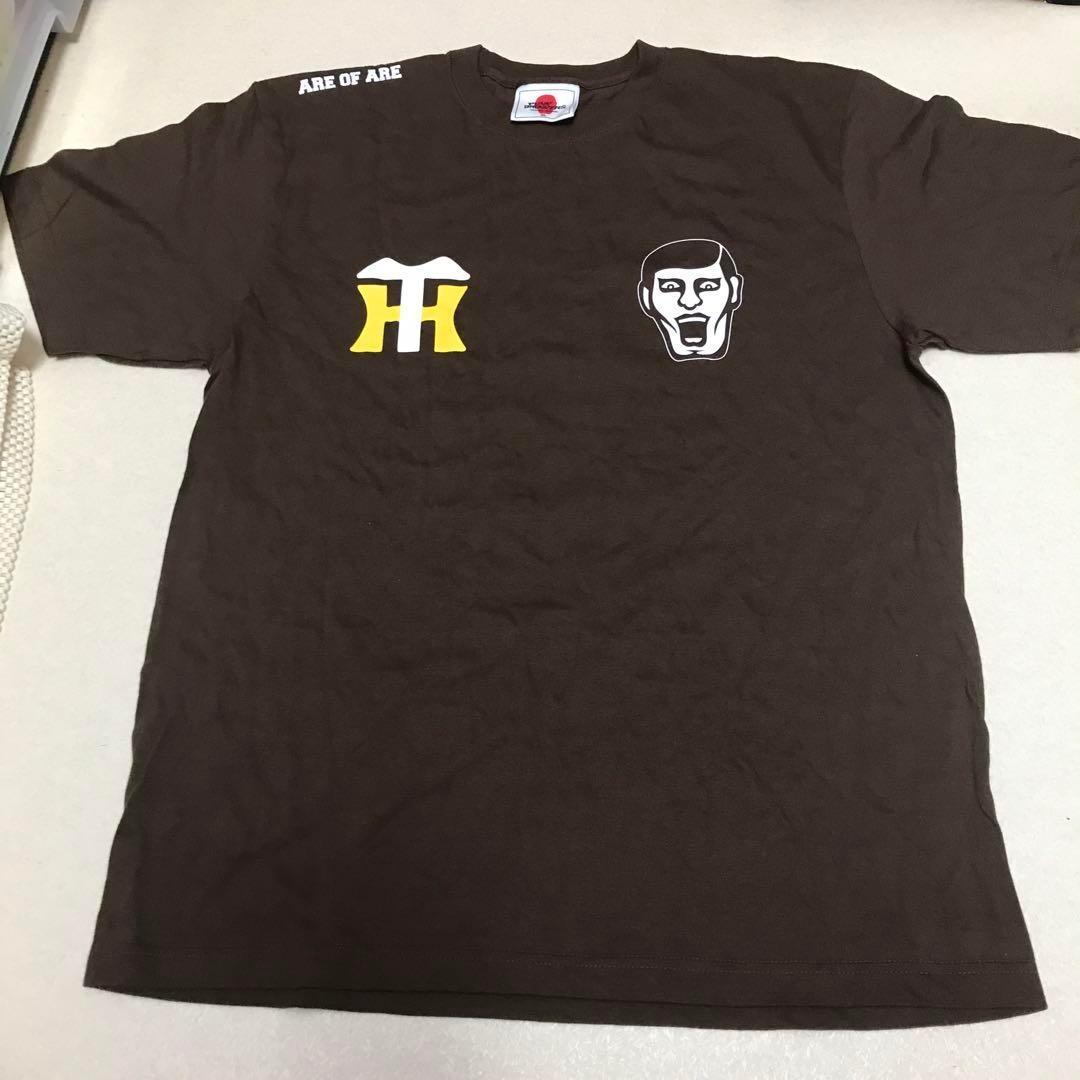 パンクドランカーズ XXL 阪神タイガース 優勝記念 未使用 Tシャツ 茶