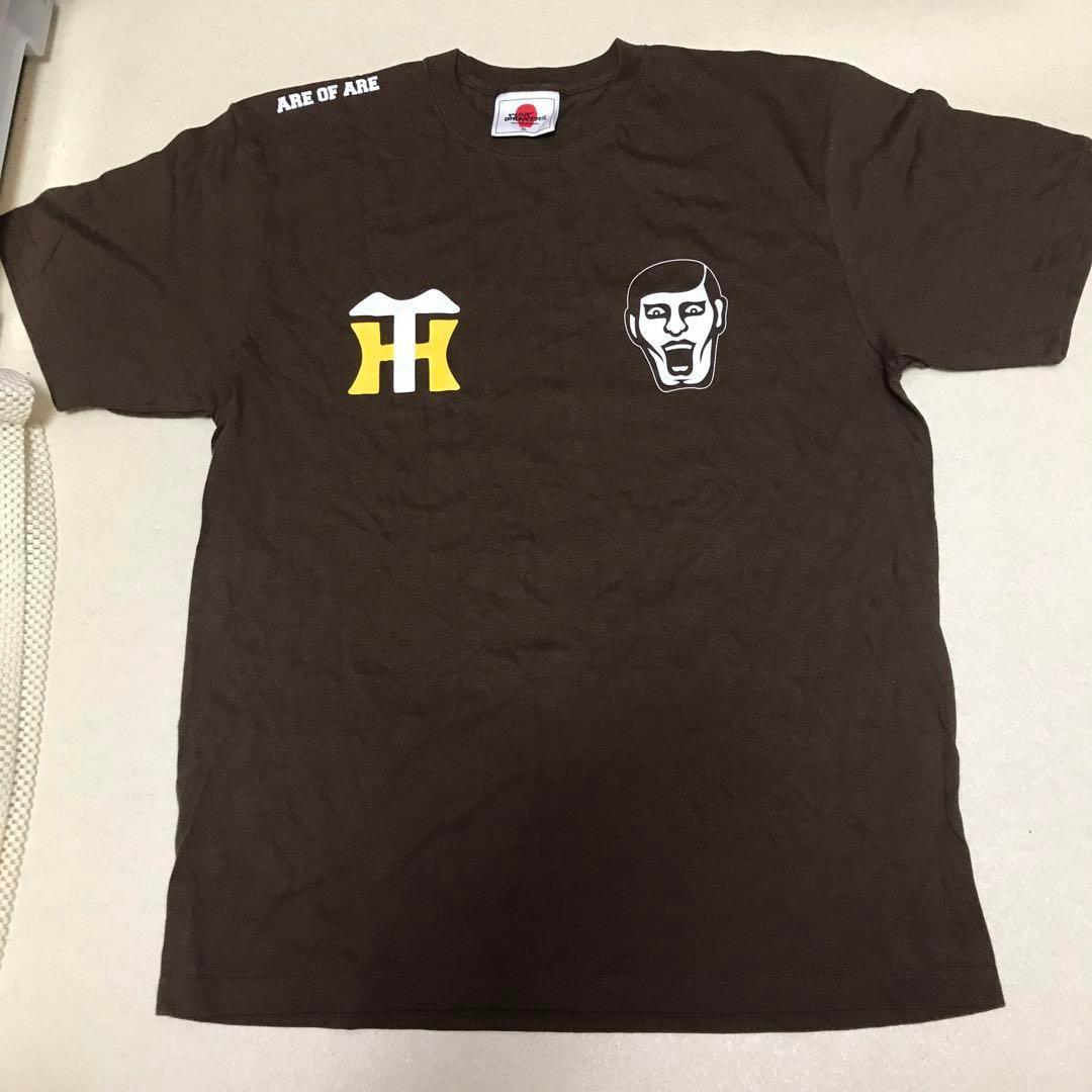 パンクドランカーズ XXL 阪神タイガース 優勝記念 未使用 Tシャツ 茶