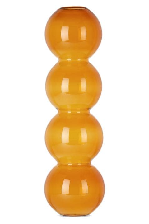 VALERIA VASI オレンジ Bubbles Ambar フラワーベース