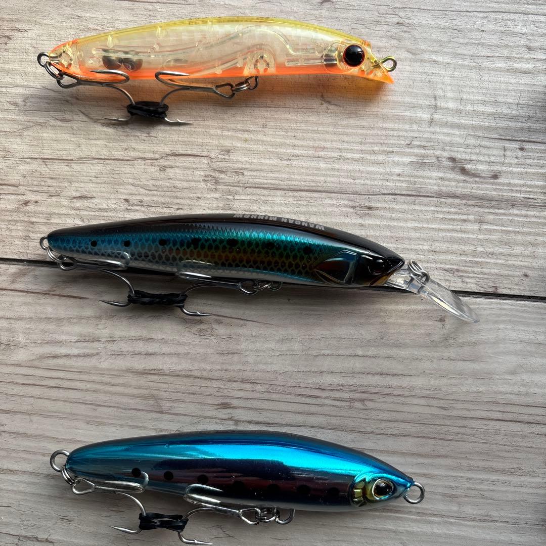 シーバス、青物、プラグセット売り