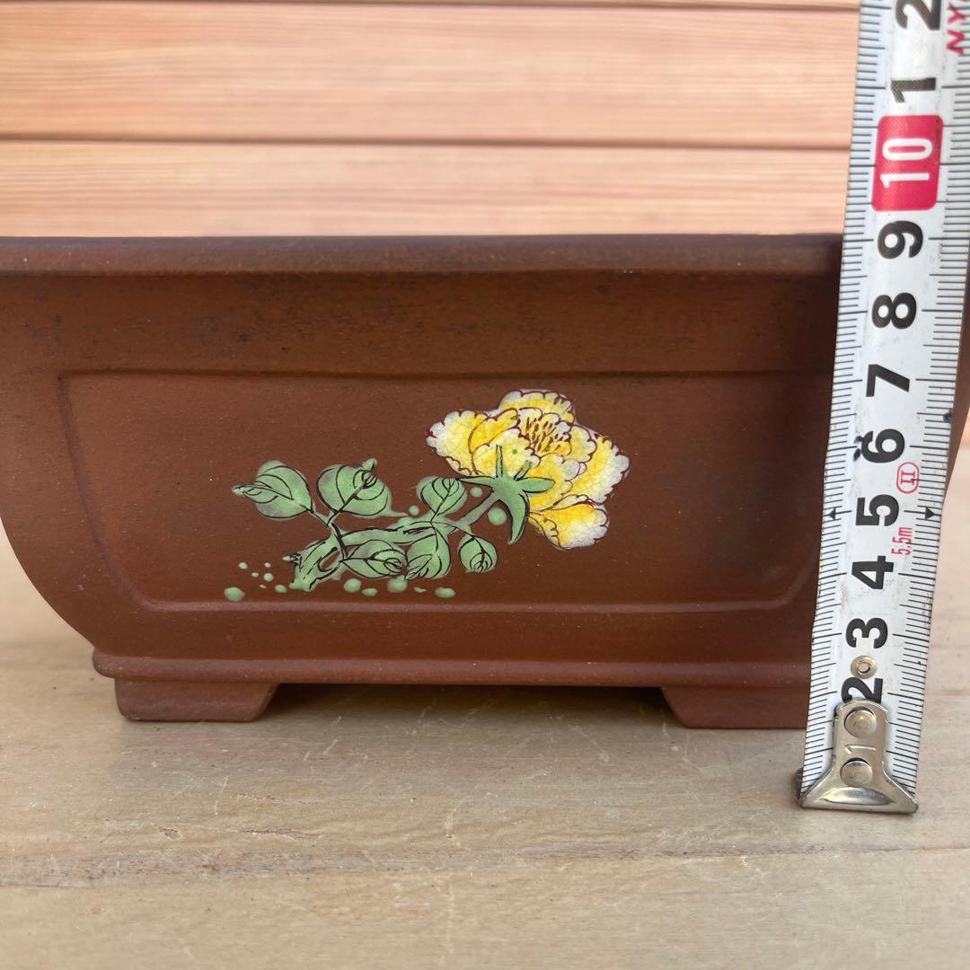 落鑑有り　植木鉢