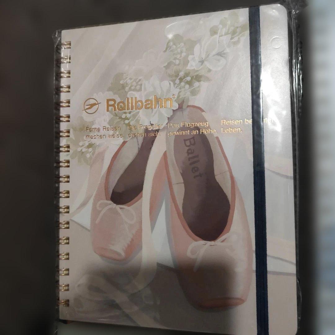 Rollbahn ノート 4冊セット　新品未使用　バレエ　バレリーナ　ティアラ