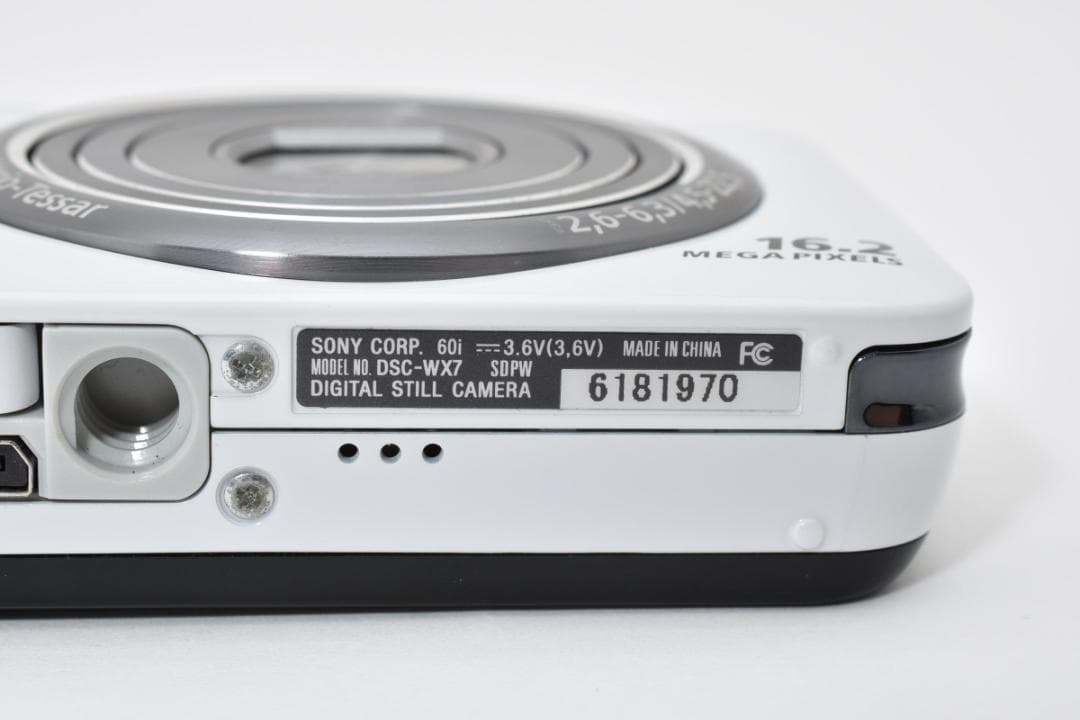 ■美品■SONY ソニー Cyber-shot DSC-WX7 ホワイト