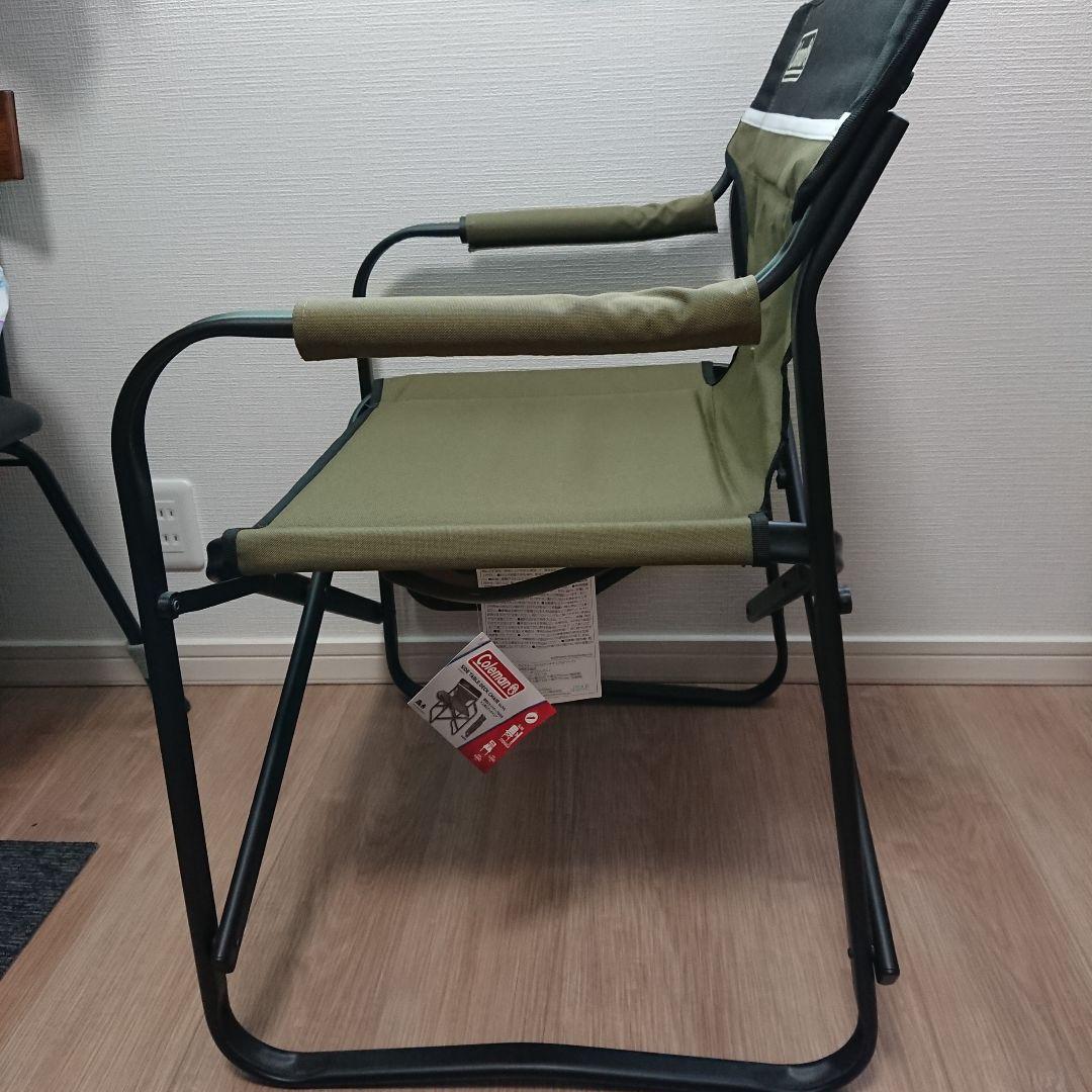 Coleman SIDE TABLE DECK CHAIR OLIVE 新品
