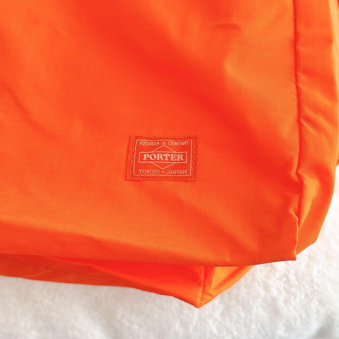【新品】PORTER TRIP ボストンバッグ大容量 南京錠付き オレンジ 廃盤