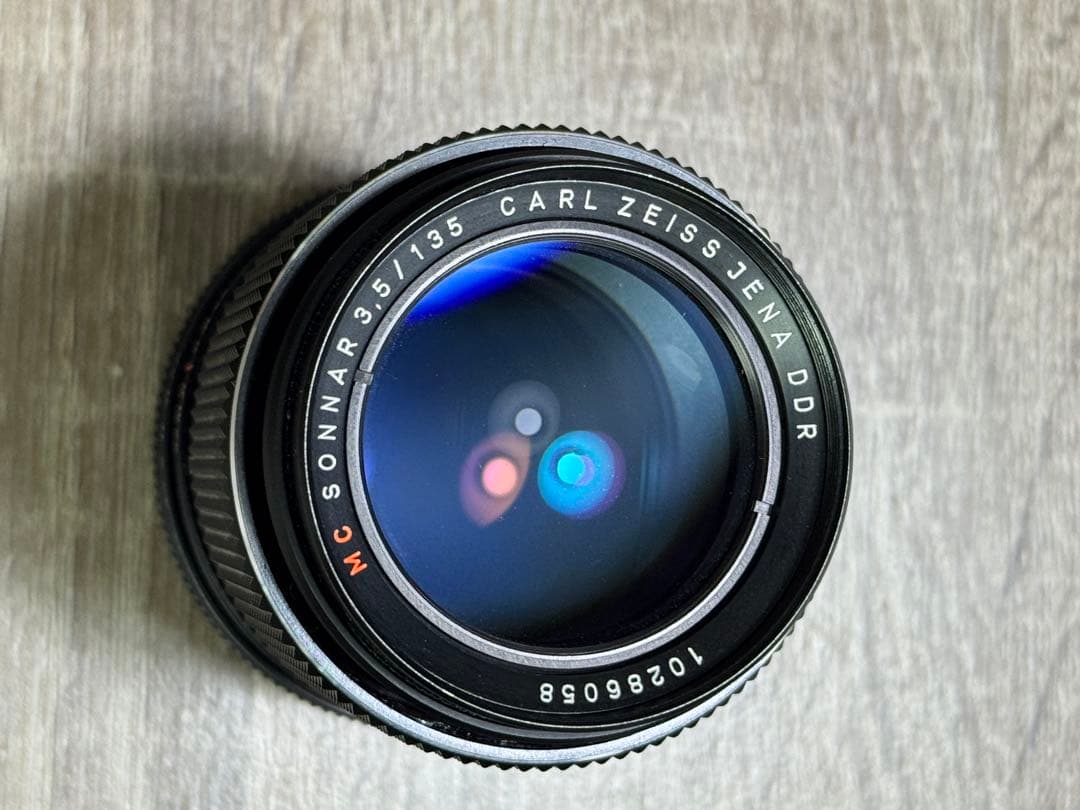 レンズ(単焦点) Carl Zeiss Jena DDR MC Sonnar 135mm F3.5