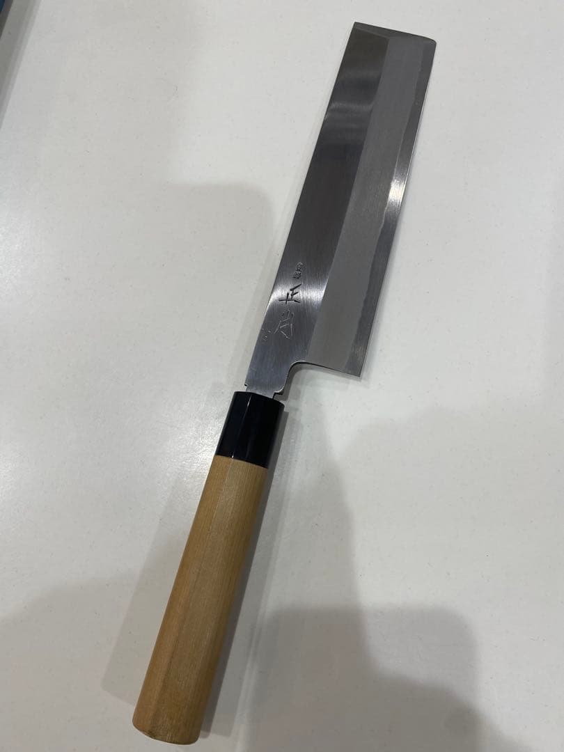 【未使用品】正本総本店　薄刃包丁　霞　225mm