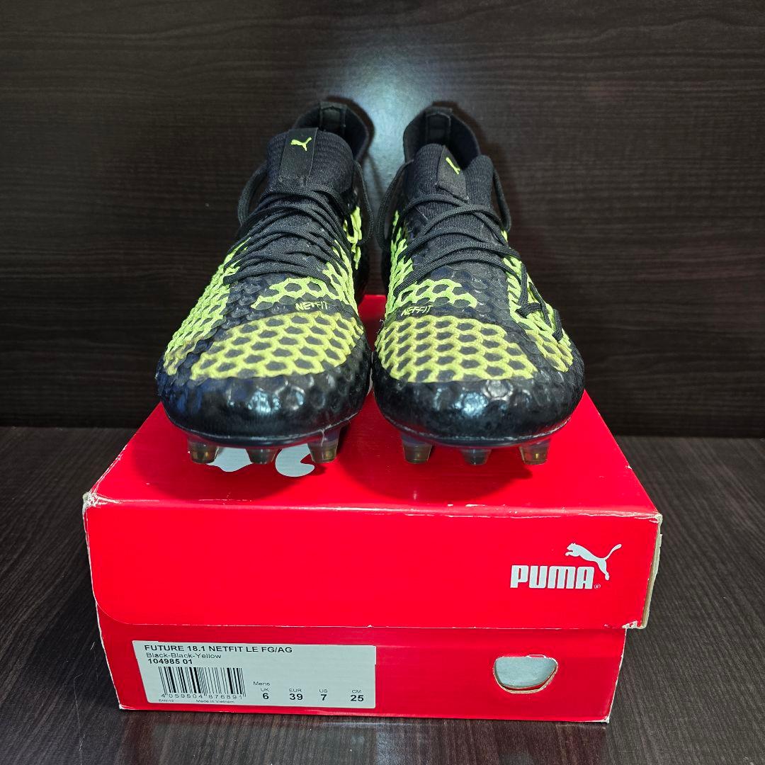 シューズ 25cm PUMA FUTURE 18.1 NETFIT LE FGAG