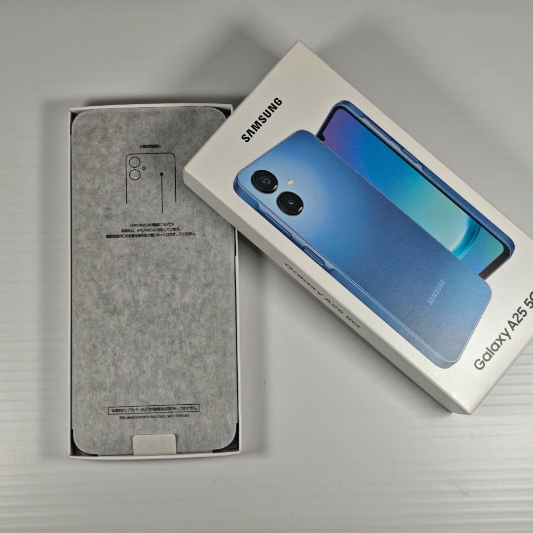 【新品未使用】Samsung Galaxy A25 5G 64GB ブルー