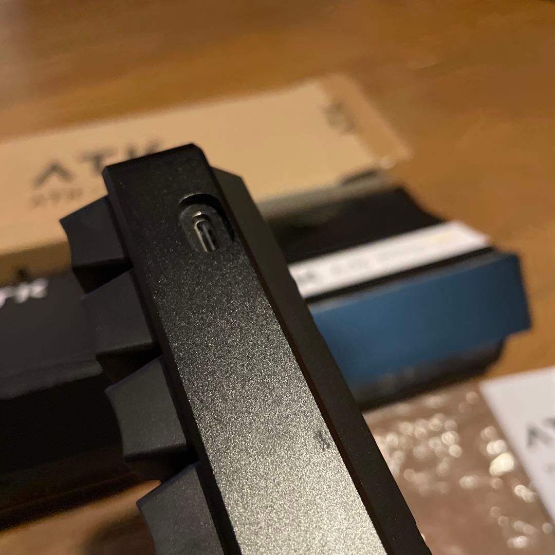 ATK 68 黒色 英語配列 キーボード 本体