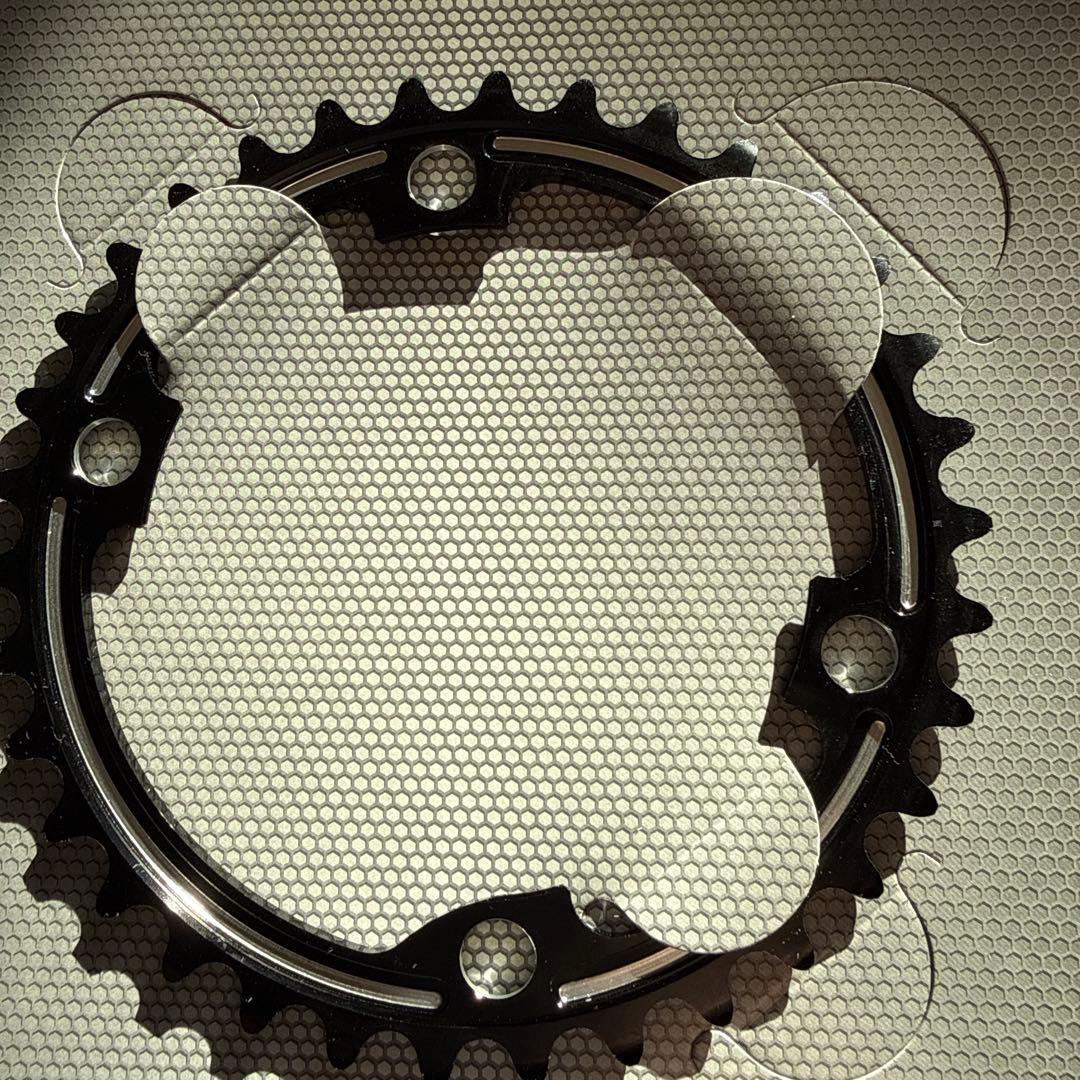 未使用 シマノ FC-R9100 50-34Tチェーンリングセット