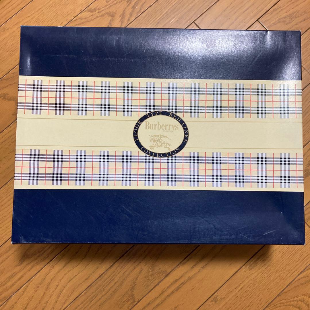 バーバリー　Burberrys タオルケット　水色