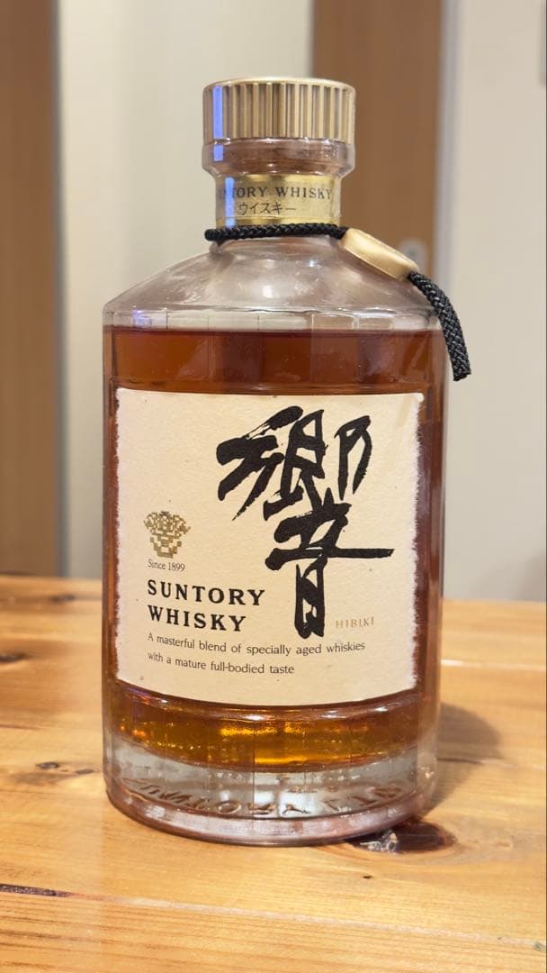 響　金キャップ　裏ゴールドラベル SHN01　古酒