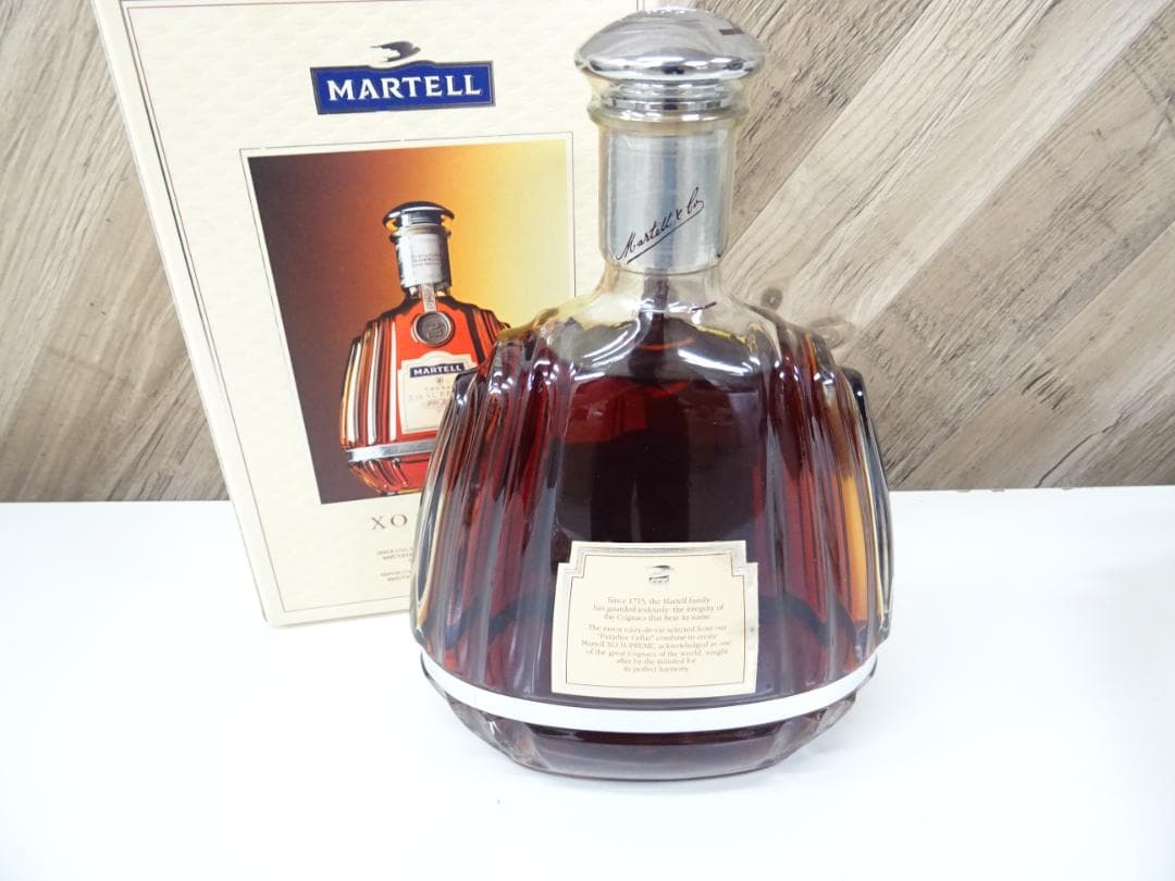 高*木様 博007 マーテル XO SUPREME ブランデー 1L 40％