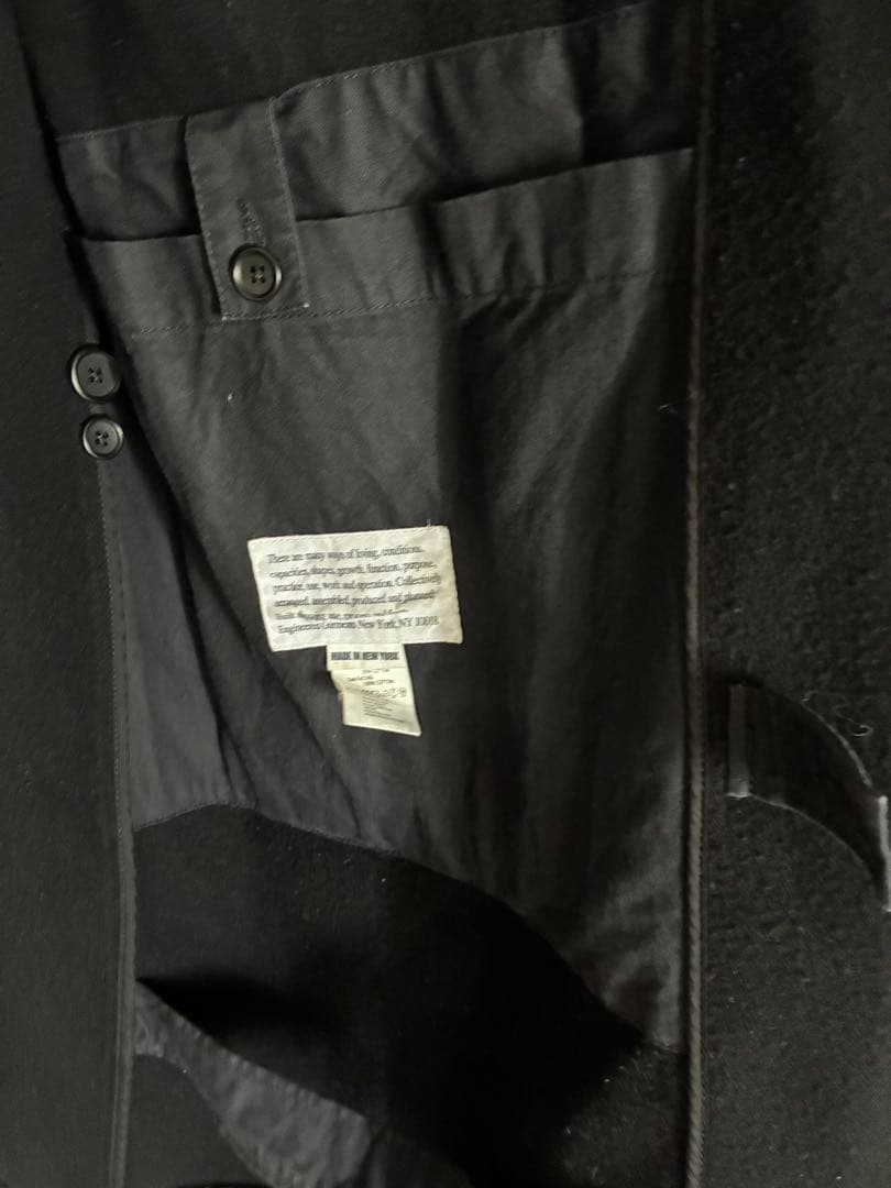 エンジニアドガーメンツ × WOOLRICH ダッフルコート