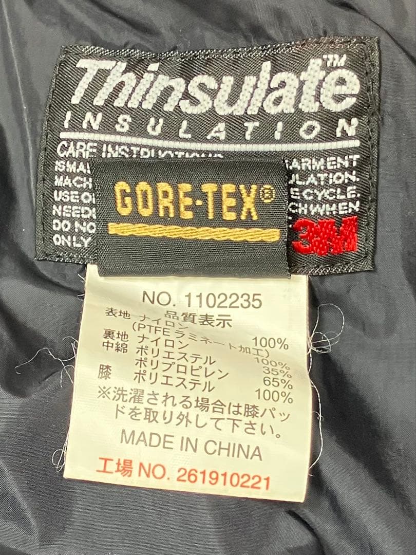 mont-bell スキー　スノボ　パンツ　ブラック