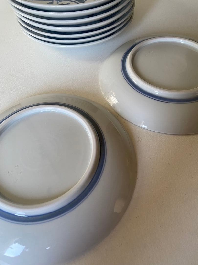 砥部焼　プレート　9枚　皿　和食器　まとめ売り